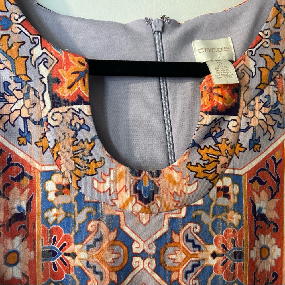 Chico's Multicolor Patterned Dress - image 2